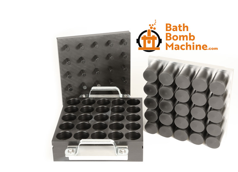 1.9 Tablet x 25 at a time Bath Bomb Mold for B-49 Multi Press Bath Bomb  Machine